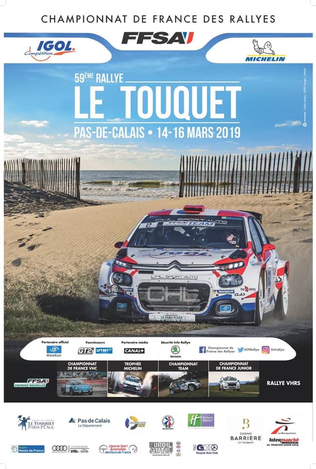 info rallye du Touquet 2019